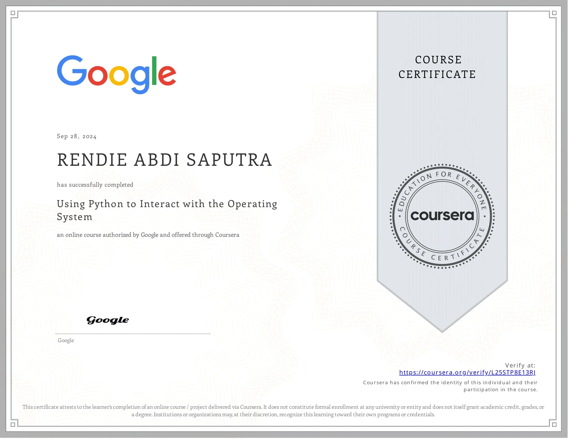Using Python to Interact with the Operating System
